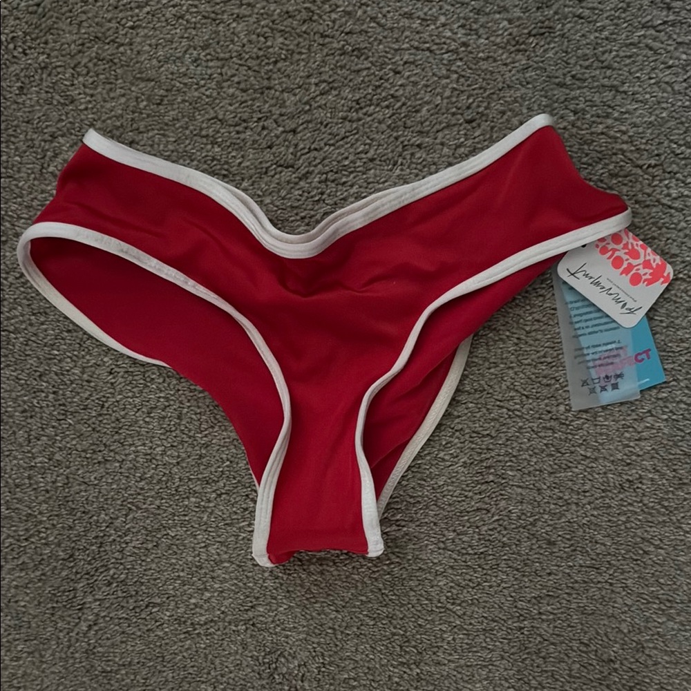 Red Bikini Bottoms
